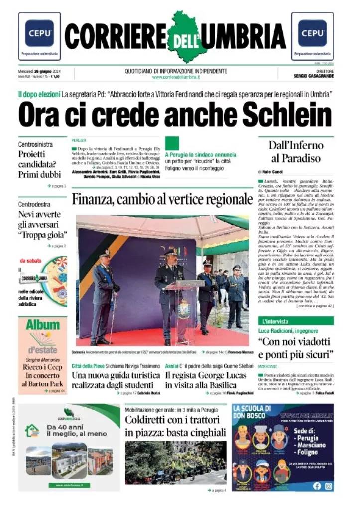 Prima-pagina-corriere umbria-del-2024-06-26